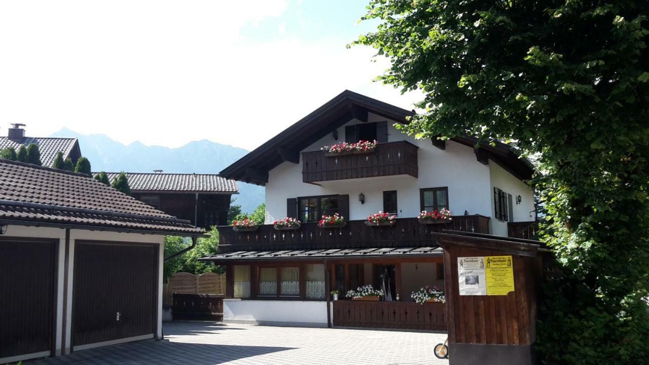 Ferienwohnung Franzi Garmisch-Partenkirchen Bagian luar foto